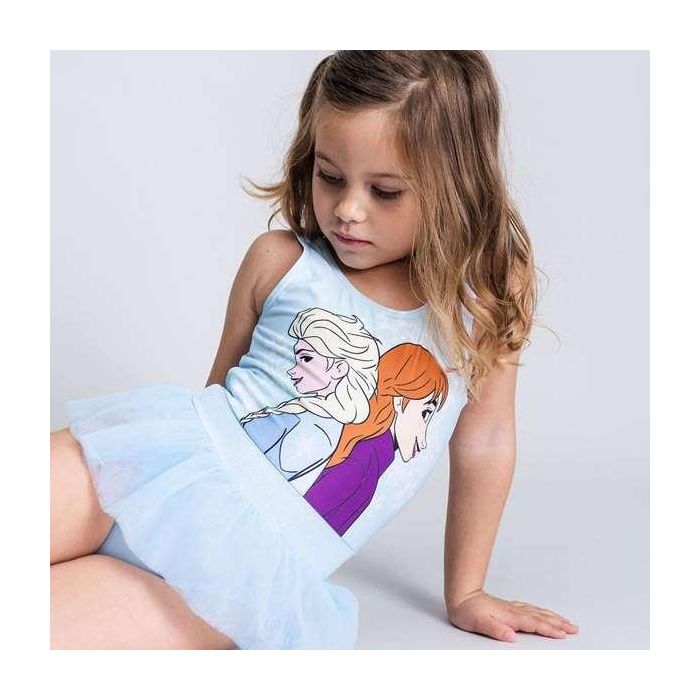 Bañador Niña Frozen Azul claro 3 Años 3 Bañador Niña Frozen Azul claro 3 Años 3