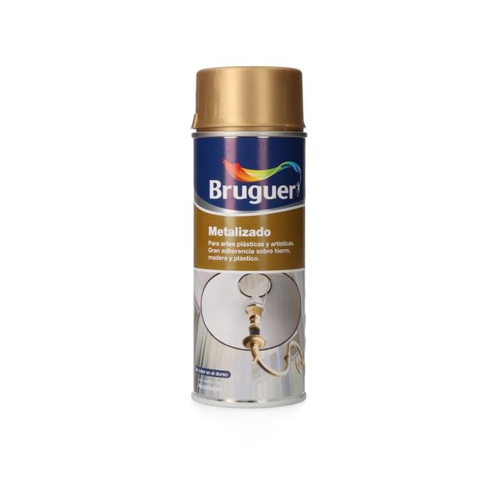 Bruguer Esmalte acrílico spray oro metalizado 0,4l para interior 0 Bruguer Esmalte acrílico spray oro metalizado 0,4l para interior 0