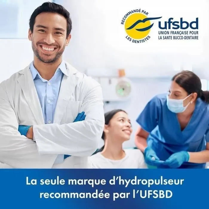 Waterpik WF-20 Irrigador Bucal Inalámbrico, Chorro de Agua Recargable, Elimina la Placa, Blanco 5 Waterpik WF-20 Irrigador Bucal Inalámbrico, Chorro de Agua Recargable, Elimina la Placa, Blanco 5