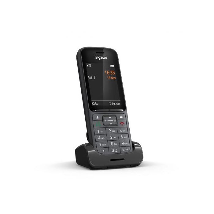 Gigaset SL800H PRO Teléfono DECT/analógico con Identificador de llamadas, Antracita - S30852-H2975-R102