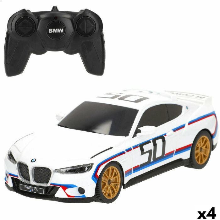 Coche Radio Control BMW Azul Rojo 1:24 20 x 6 x 7,5 cm (4 Unidades) Coche Radio Control BMW Azul Rojo 1:24 20 x 6 x 7,5 cm (4 Unidades)