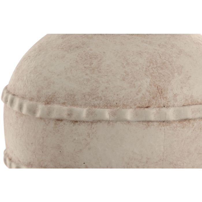 Jarron Scandi DKD Home Decor Beige 20 x 25.5 x 20 cm (2 Unidades) 2