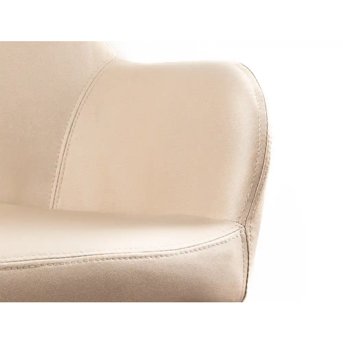 Q-connect Silla Confidente Marrón Arena Base Metálica Altura Máx 820 mm Anchura 570 mm Profundidad 580 mm Tela 9