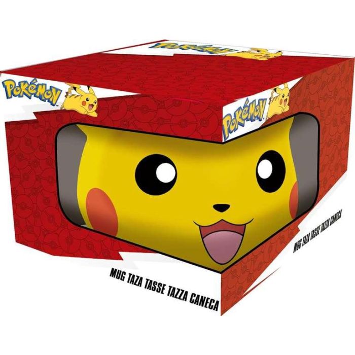 Taza de ceramica 3D pokemon pikachu en caja regalo 440 ml 1 Taza de ceramica 3D pokemon pikachu en caja regalo 440 ml 1