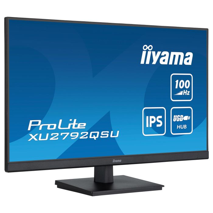 Iiyama Monitor ProLite XU2792QSU-B6 27" IPS WQHD 100Hz 0.4ms USB HDMI DisplayPort