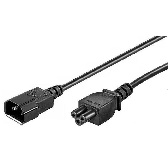 MicroConnect Extension Cord C14 - C5, 1.8m MicroConnect Extension Cord C14 - C5, 1.8m