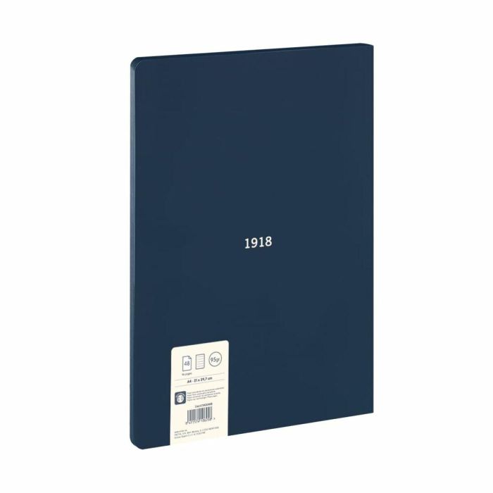 Milan libreta encolada a4 48h papel 95 gr pautado 1 línea 7mm serie 1918 azul 4 Milan libreta encolada a4 48h papel 95 gr pautado 1 línea 7mm serie 1918 azul 4