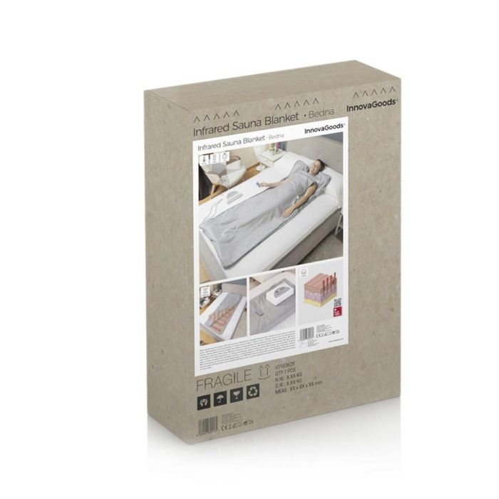 Manta Sauna de Calor Infrarrojo Lejano Bedna InnovaGoods 1 Manta Sauna de Calor Infrarrojo Lejano Bedna InnovaGoods 1