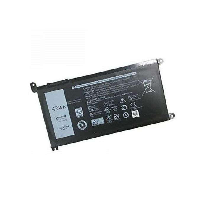 Dell Battery, 42WHR, 3 Cell, Lithium Ion Dell Battery, 42WHR, 3 Cell, Lithium Ion