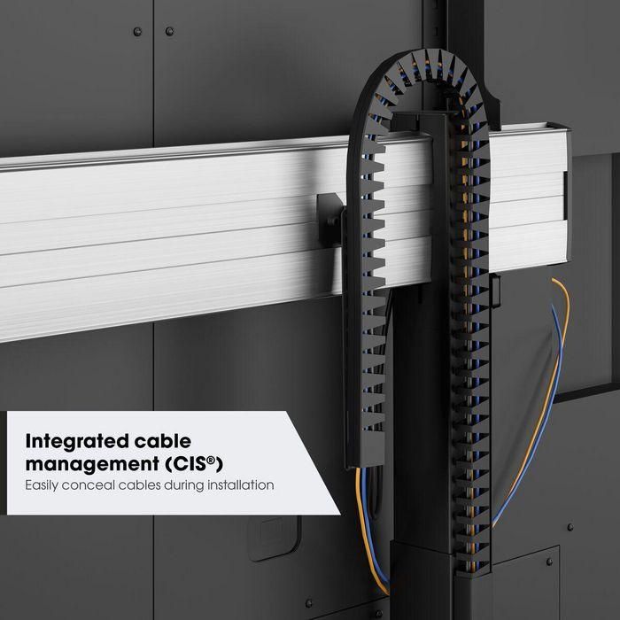 Vogels Carro con Soporte Motorizado para Pantalla RISE5205 Negro para Pantallas de hasta 86" y 120 kg 12