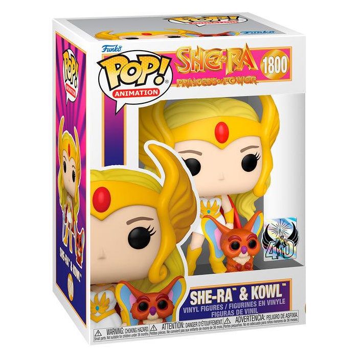 Figura POP She-Ra Princesa del Poder She-Ra & Kowl 0 Figura POP She-Ra Princesa del Poder She-Ra & Kowl 0