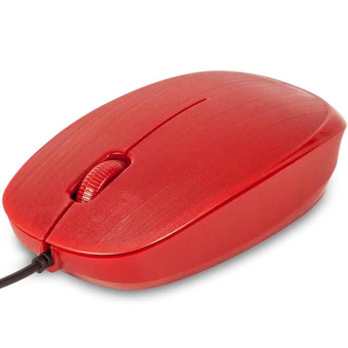 Ratón Óptico NGS NGS-MOUSE-0908 Rojo 1000 dpi 1 Ratón Óptico NGS NGS-MOUSE-0908 Rojo 1000 dpi 1