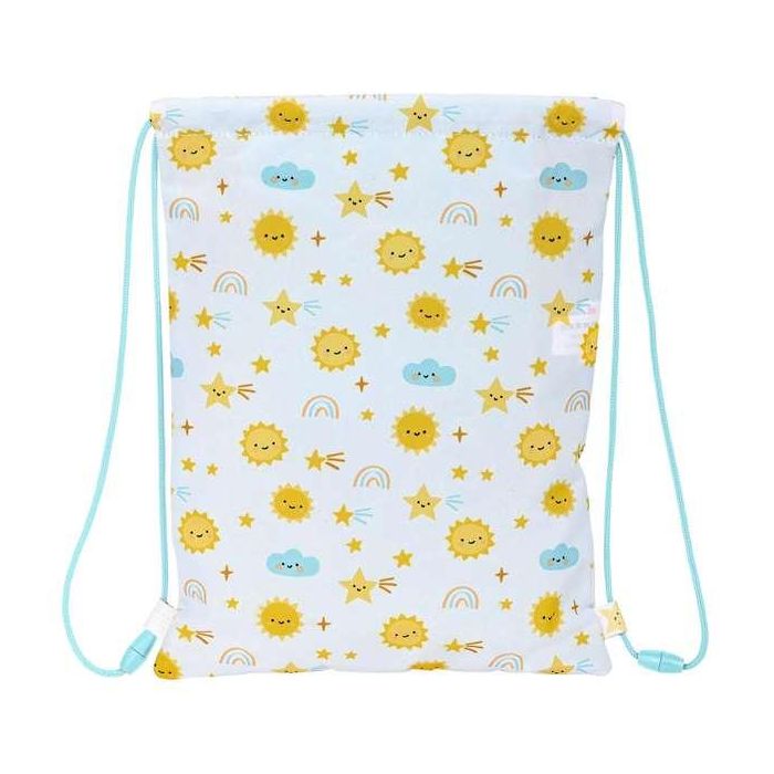 Safta Saco Plano Preescolar "Solete" Fácil Limpieza 26x34x1cm | Para Niños 3+ Años 1
