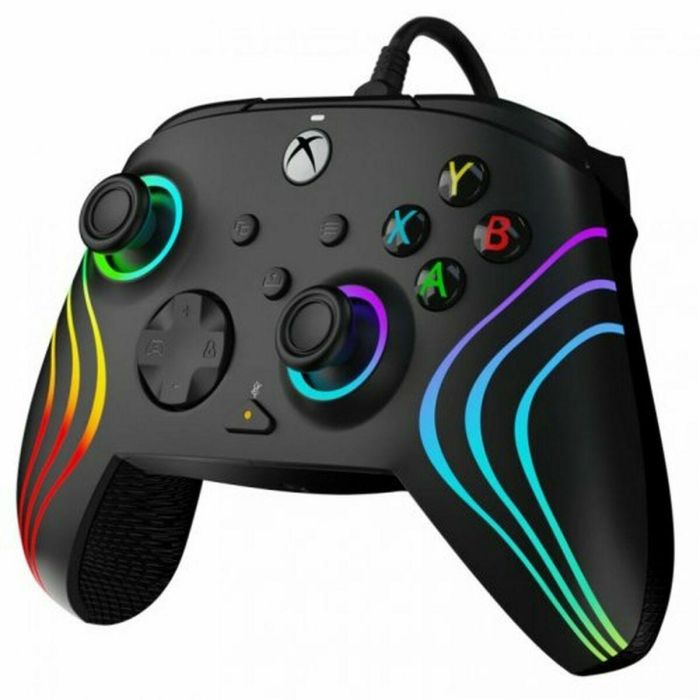 PDP PDP0708056069254 Gamepad Afterglow Wave con Cable Negro Iluminación LED Personalizable 30 PDP PDP0708056069254 Gamepad Afterglow Wave con Cable Negro Iluminación LED Personalizable 30