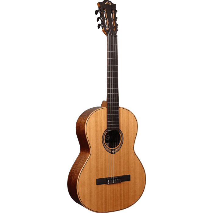 LAG Guitarra Clásica Lâg Auditorium Occitania 170 - Natural Cedro Rojo Macizo Acabado Satinado 1