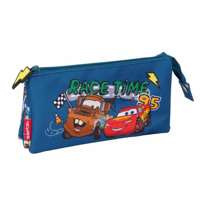 Safta Portatodo triple Cars Racing 22x12x3cm 0 Safta Portatodo triple Cars Racing 22x12x3cm 0