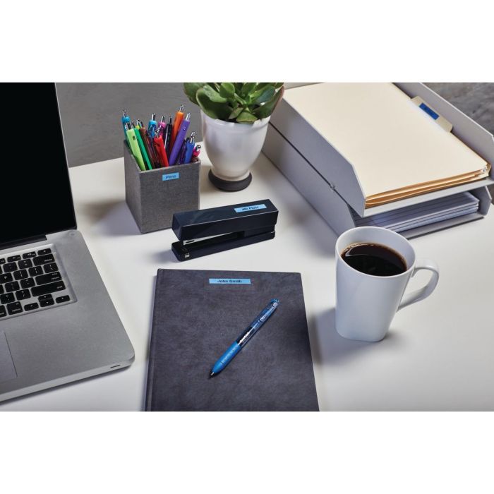 Dymo Cinta D1 45016, Etiquetas Estándar Negro Sobre Azul 12mm x 7M Poliéster Autoadhesiva para Rotuladora Labelmanager 6 Dymo Cinta D1 45016, Etiquetas Estándar Negro Sobre Azul 12mm x 7M Poliéster Autoadhesiva para Rotuladora Labelmanager 6