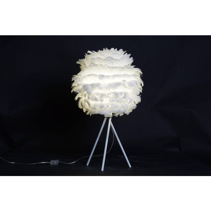 Lampara Sobremesa Glam DKD Home Decor Blanco 42 x 67 x 42 cm 1 Lampara Sobremesa Glam DKD Home Decor Blanco 42 x 67 x 42 cm 1