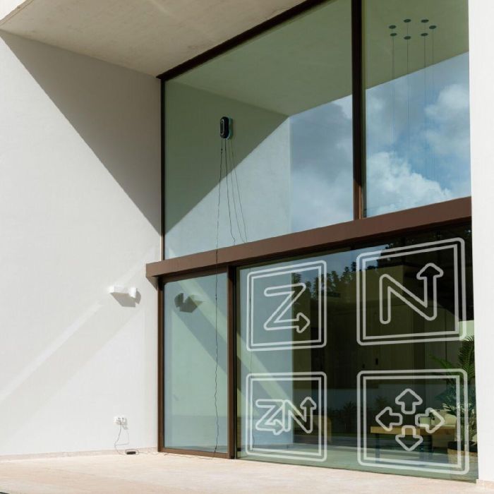 Cecotec Aspirador Limpiacristales Windroid 1090 Double Spray 72 W con mando y app 14