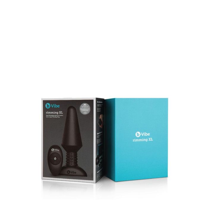 Plug Anal B-Vibe Rimming Negro XL 14 Plug Anal B-Vibe Rimming Negro XL 14