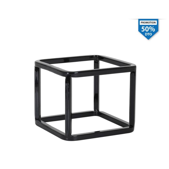 Soporte de metal cuadrado negro 12x1 cm, paquete de 50 - Inde (2 Unidades) Soporte de metal cuadrado negro 12x1 cm, paquete de 50 - Inde (2 Unidades)