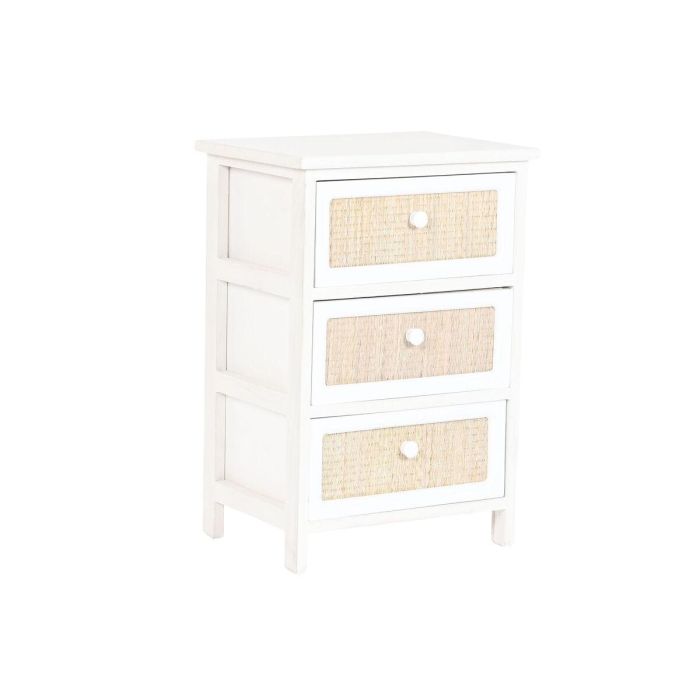 Cajonera Cottage DKD Home Decor Blanco 29 x 58 x 40 cm Cajonera Cottage DKD Home Decor Blanco 29 x 58 x 40 cm