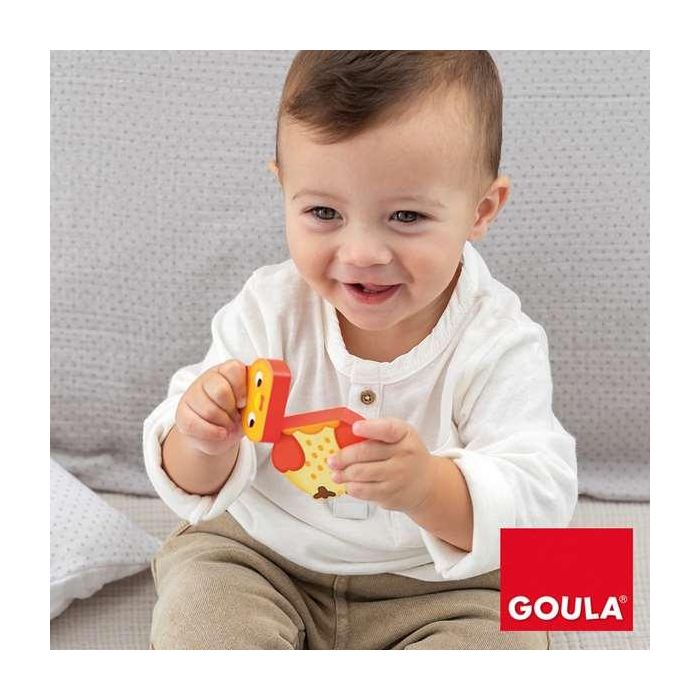 Puzzle magnético granja de madera goula 12 piezas, intercambiables 4 Puzzle magnético granja de madera goula 12 piezas, intercambiables 4