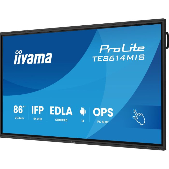 iiyama TE8614MIS-B2AG Pantalla Táctil 4K UHD VA 86" 3840x2160 LED 60Hz 24/7 7 iiyama TE8614MIS-B2AG Pantalla Táctil 4K UHD VA 86" 3840x2160 LED 60Hz 24/7 7