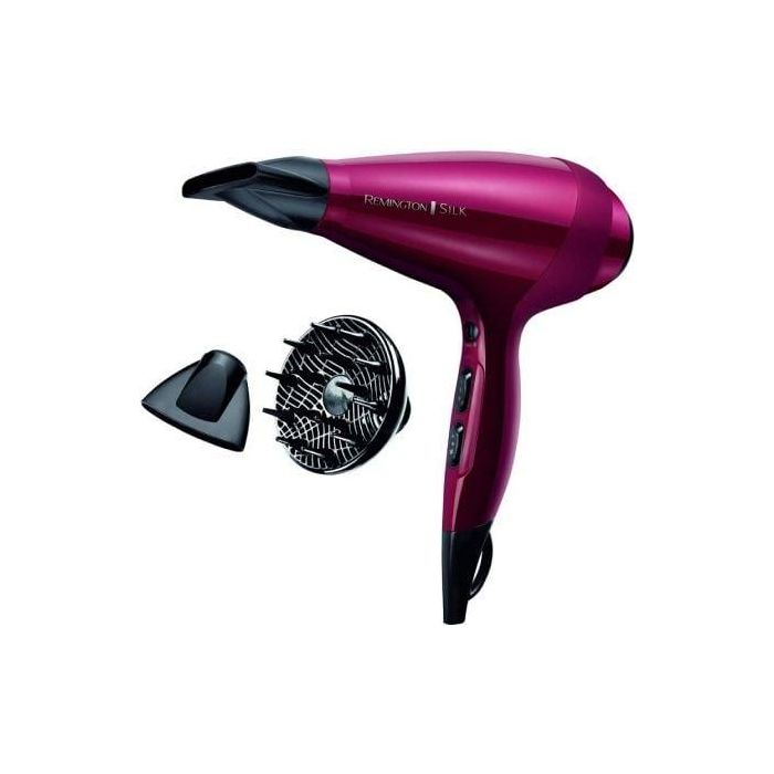 Secador de Pelo Remington T|Studio Silk Rojo 2400 W 1 Secador de Pelo Remington T|Studio Silk Rojo 2400 W 1