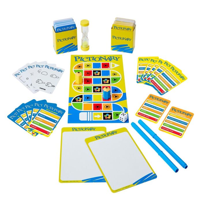 Juego Pictionary Original Jdy00 Mattel Games 1