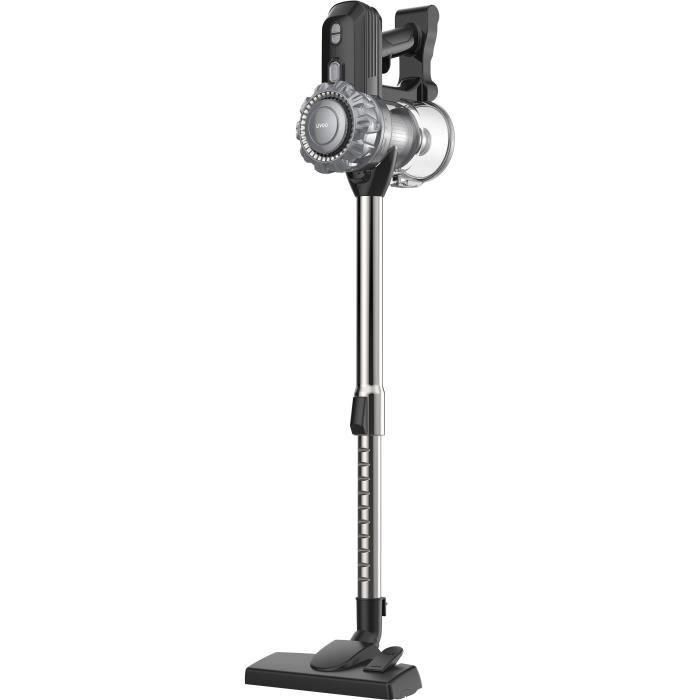 Aspiradora escoba inalámbrica - LIVOO DOH141 - 150 W - 10 kPa - 76 dB - Ciclónica - 2 velocidades - 0,55 L - Gris 1 Aspiradora escoba inalámbrica - LIVOO DOH141 - 150 W - 10 kPa - 76 dB - Ciclónica - 2 velocidades - 0,55 L - Gris 1