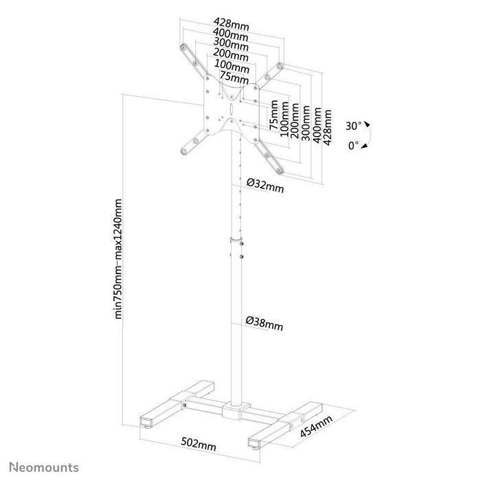 Soporte TV Neomounts NS-FS100BLACK 10-55" 20 kg 13 Soporte TV Neomounts NS-FS100BLACK 10-55" 20 kg 13