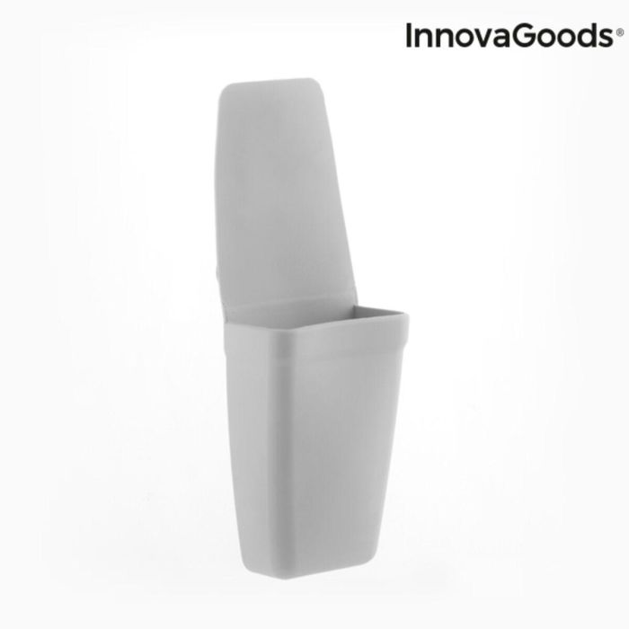 Soporte Organizador de Silicona con Ventosas InnovaGoods 8 Soporte Organizador de Silicona con Ventosas InnovaGoods 8