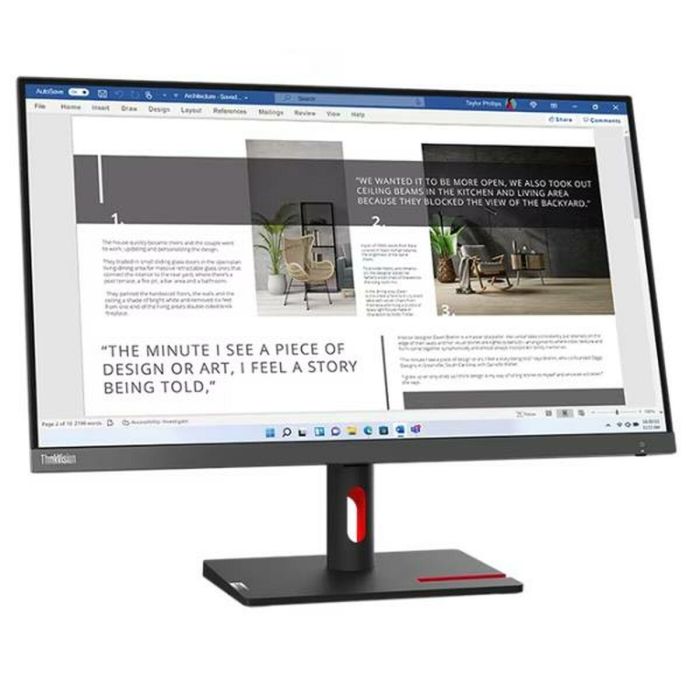 Monitor Lenovo ThinkVision S27i-30 27" Full HD 100 Hz Monitor Lenovo ThinkVision S27i-30 27" Full HD 100 Hz