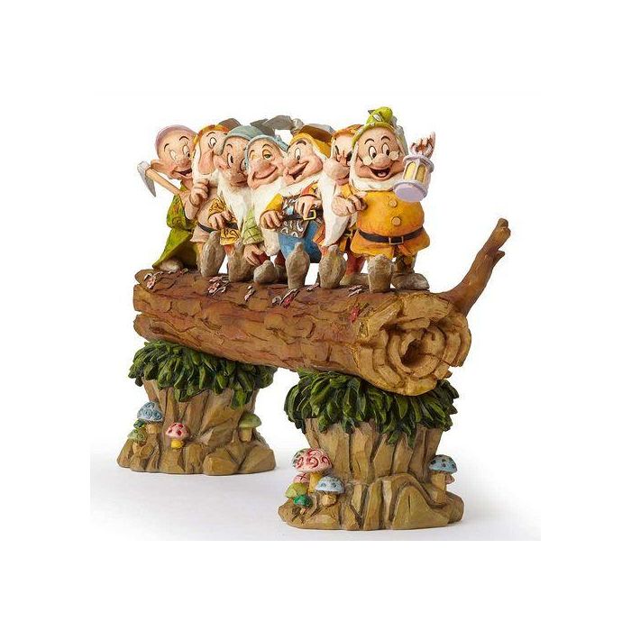 Enesco Figura Disney Los Siete Enanitos de Resina Pintada a Mano, 21 cm 2 Enesco Figura Disney Los Siete Enanitos de Resina Pintada a Mano, 21 cm 2