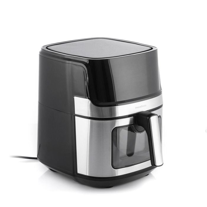 Freidora de Aire InnovaGoods Fryinn View 6500 Negro 1700 W 6,5 L Acero Inoxidable 3 Freidora de Aire InnovaGoods Fryinn View 6500 Negro 1700 W 6,5 L Acero Inoxidable 3