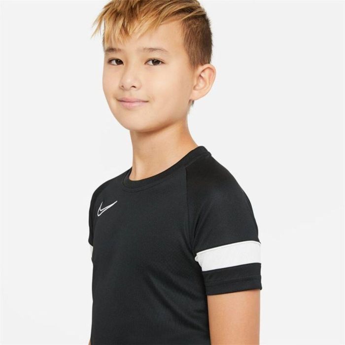 Camiseta de Manga Corta Infantil Nike CW6103-010 Negro 3