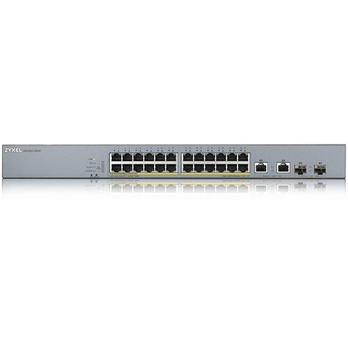 Zyxel GS1350-26HP-EU0101F Switch Gestionado L2, 24 Puertos Gigabit Ethernet, PoE, Gris 3