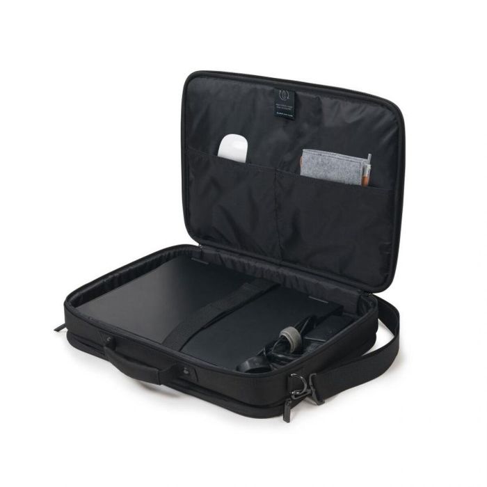 Maletín para Portátil Dicota Eco Multi Plus BASE Negro 15,6'' 4 Maletín para Portátil Dicota Eco Multi Plus BASE Negro 15,6'' 4