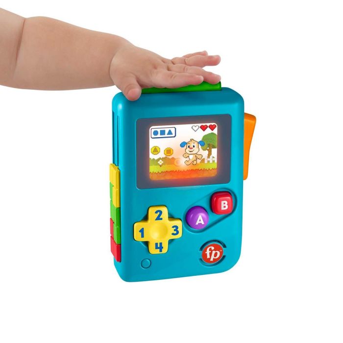 Fisher-Price Miniconsola Reto De Aprendizaje HHX12 para Bebés con Música y Sonidos 1