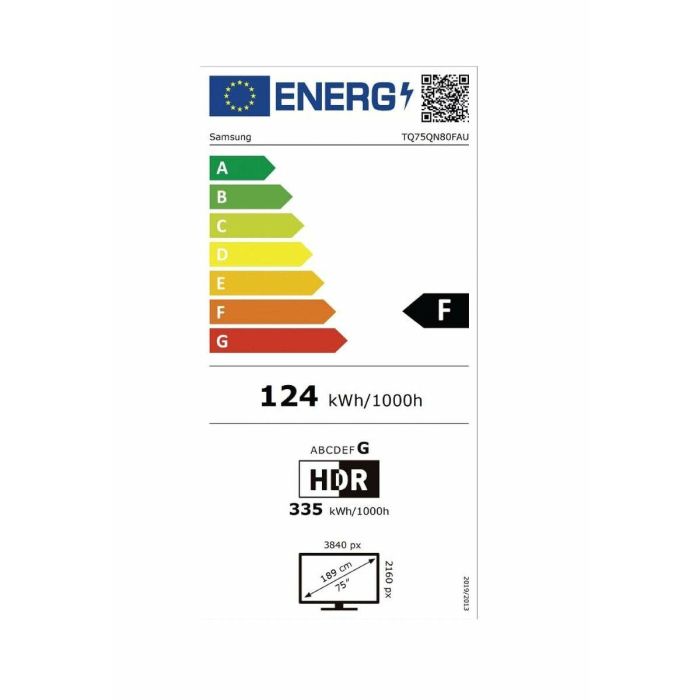Smart TV Samsung TQ75QN80FAUXXC 75" 4K Ultra HD HDR Neo QLED 8