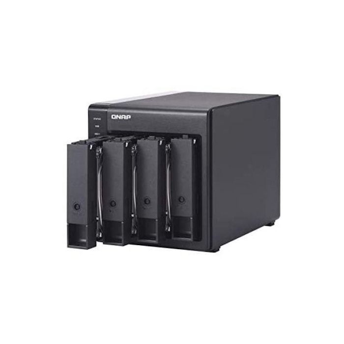QNAP TR-004 Unidad de Expansión RAID USB 3.0 para NAS y PC, 4 Bahías SATA, Negro 3 QNAP TR-004 Unidad de Expansión RAID USB 3.0 para NAS y PC, 4 Bahías SATA, Negro 3