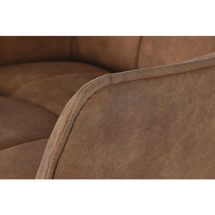 Taburete Loft DKD Home Decor Camel Negro 60 x 107 x 59 cm 3