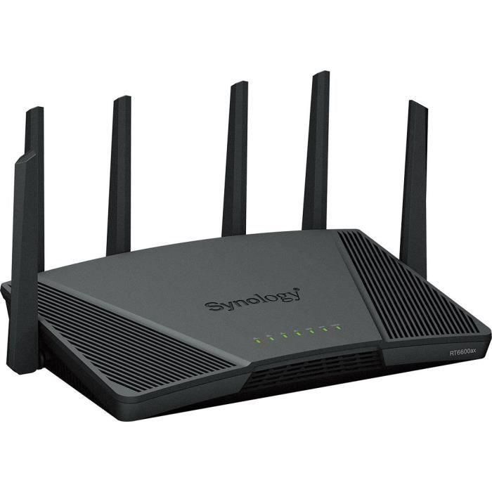 Router - Synology RT6600AX Desktop Triband inalámbrico -Router - Inalámbrico - Interruptor de 4 puertos 1