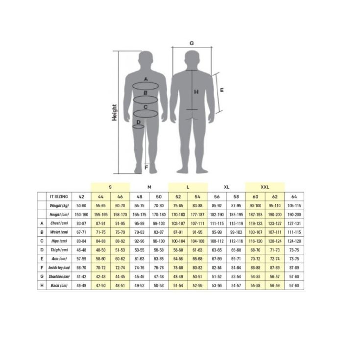 Traje De Carreras Omp Tecnica Evo Fia 8856-2018 Azul - Amarillo Talla 60 OMPIA0-1859-B01-044-60 2