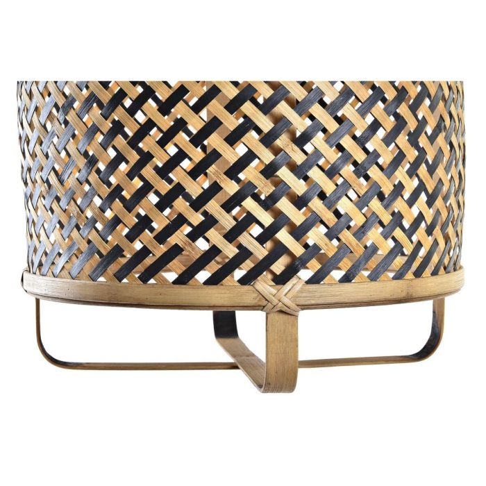 Lampara Techo Tropical DKD Home Decor Marron Negro 36 x 48 x 36 cm 4 Lampara Techo Tropical DKD Home Decor Marron Negro 36 x 48 x 36 cm 4