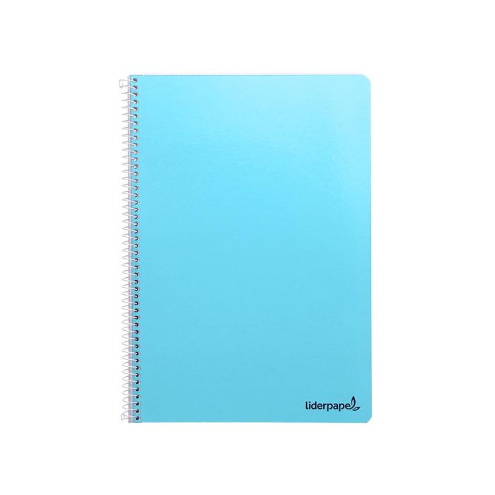 Cuaderno Espiral Liderpapel Folio Smart Tapa Blanda 80H 60 gr Pauta 3,5 mm Con Margen Colores Surtidos 10 unidades 2