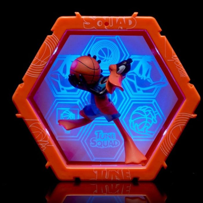 Wow stuff Pod Space Jam Daffy Figura Coleccionable con Sensor de Movimiento 2