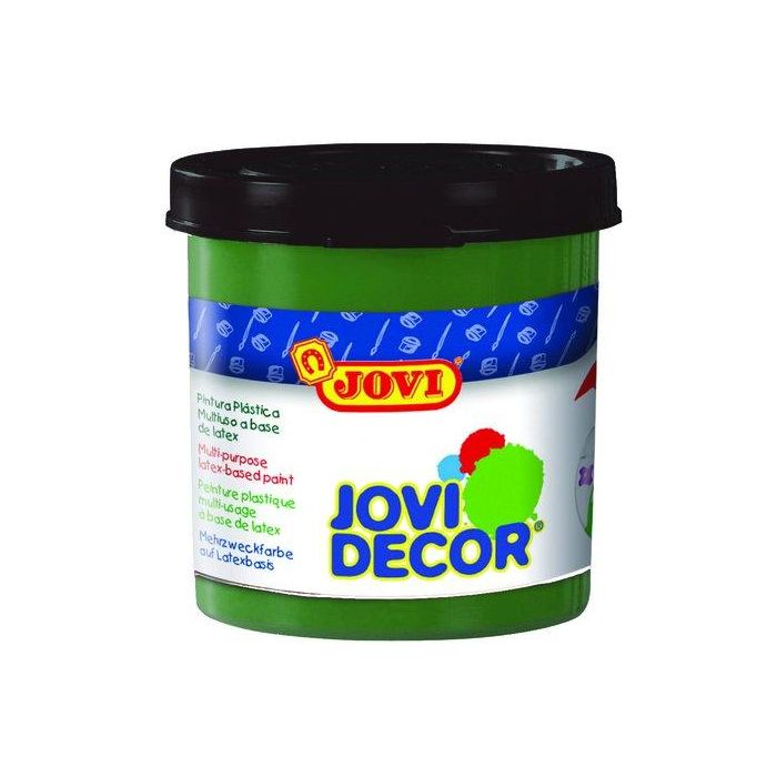 Pintura Latex Jovi Decor 55 Ml (Bote) Verde Medio Caja De 6