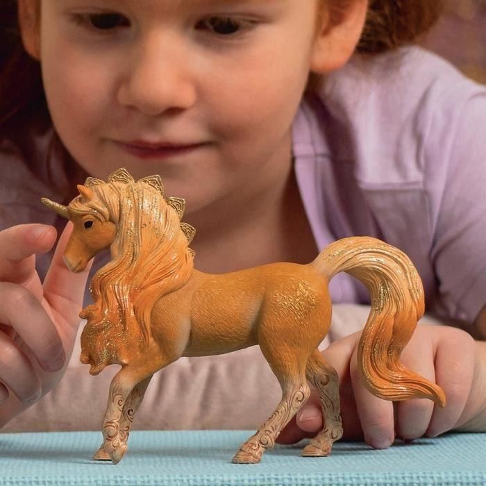 Semental Unicornio Apolo, figura mítica, Regalo para niños a partir de 5 años 4 x 16 x 12 cm - schleich 70822 BAYALA 1